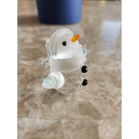 Swarovski Crystal Little Snowman MIB #624572 - Picture 4 of 5